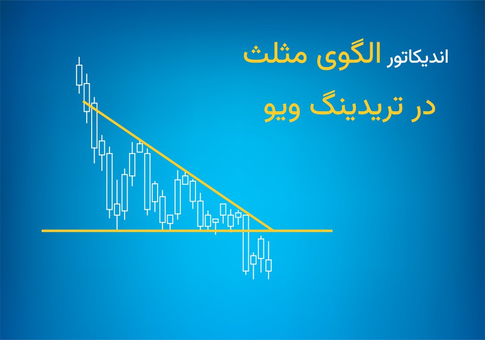 اندیکاتور الگوی مثلث تریدینگ ویو (TradingView)